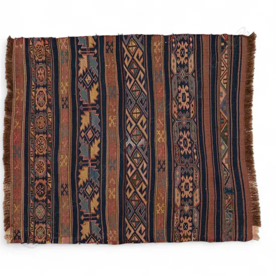 Caucasian wool flatweave/soumac rug,